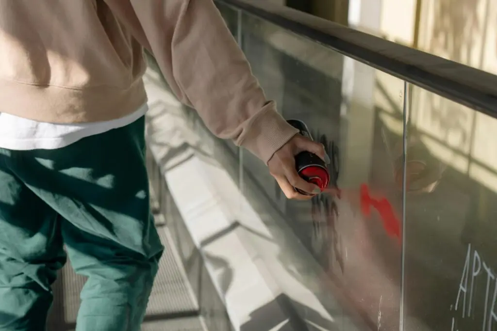 Accused of property damage Florida