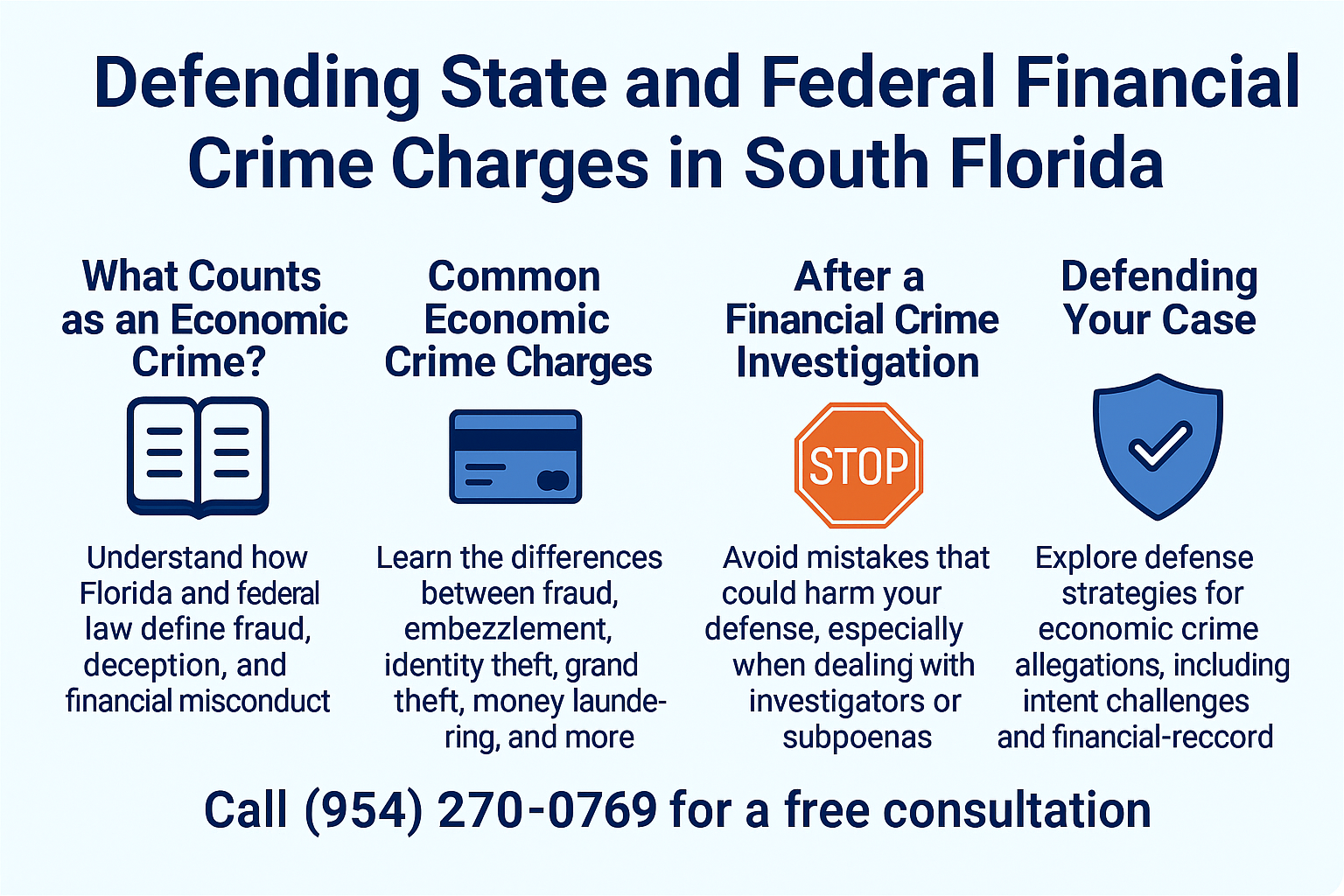 Economic Crimes Lawyer Fort Lauderdale | White-Collar Defense
